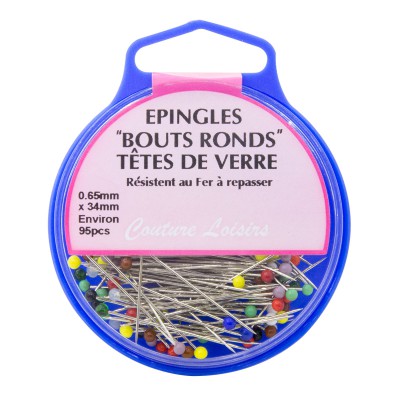 EPINGLES TETES PLASTIQUES 10GR Epingles 9086